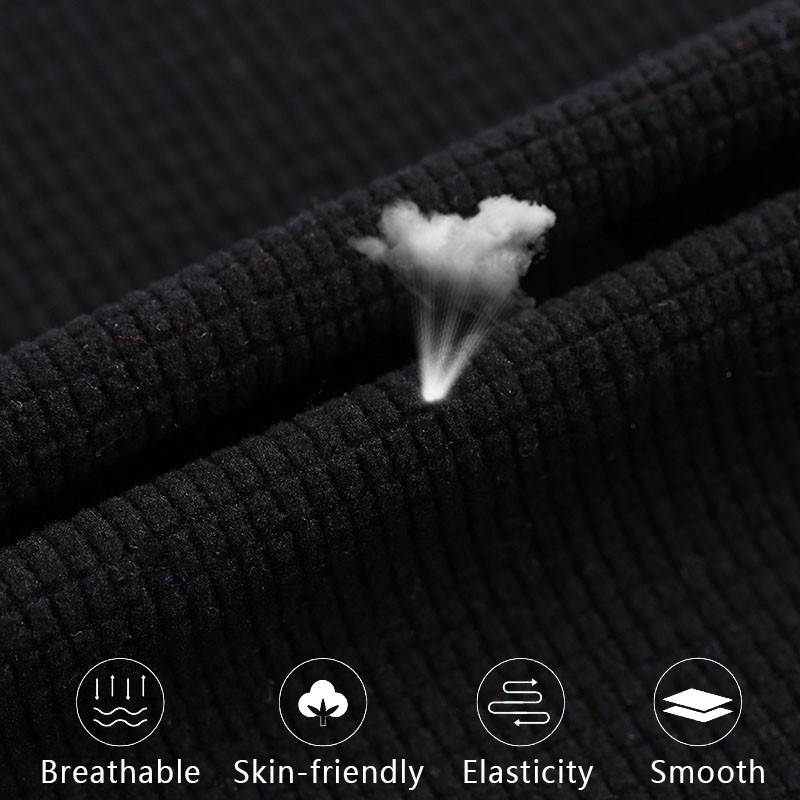Jacquard square polar fleece