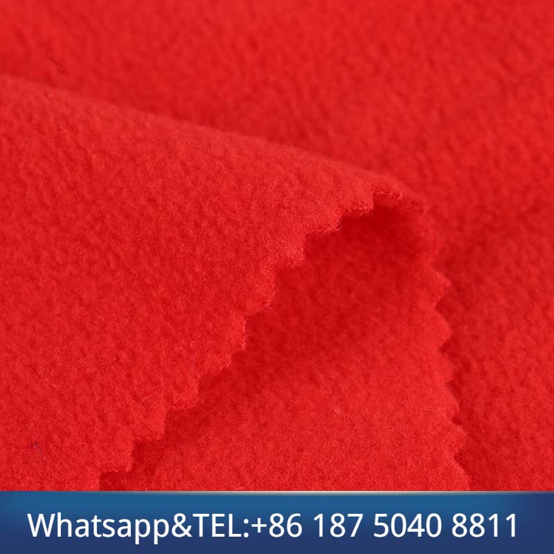 Bamboo charcoal single-sided polar fleece