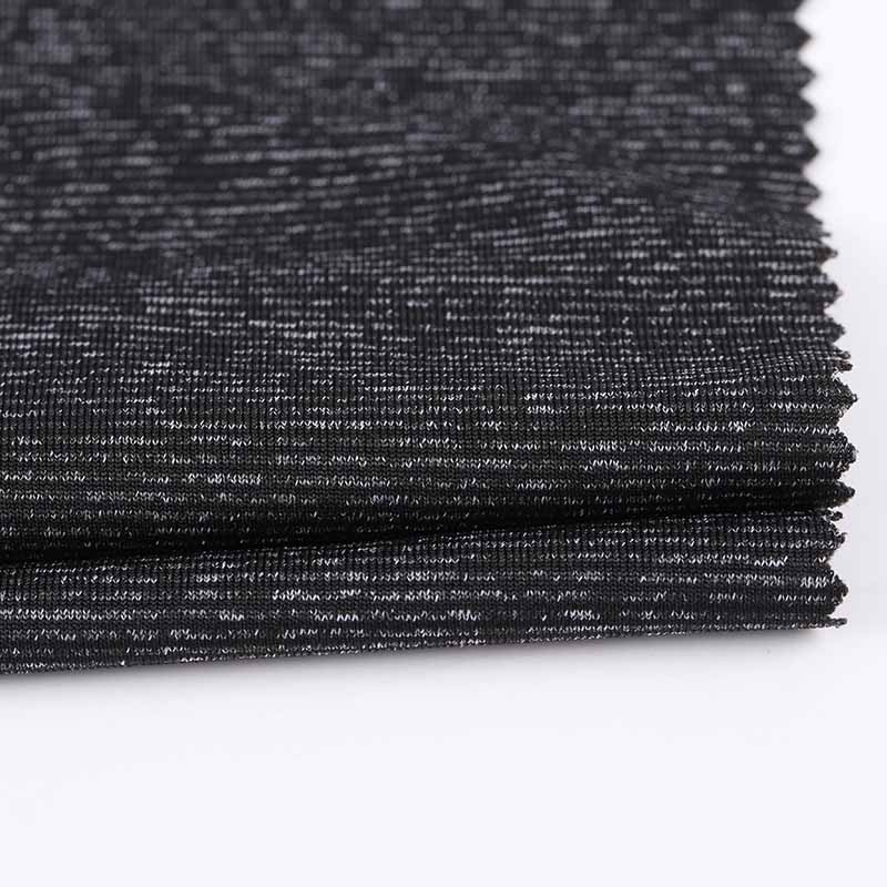 Yarn-dyed spandex jersey