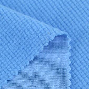 Check polar fleece knit