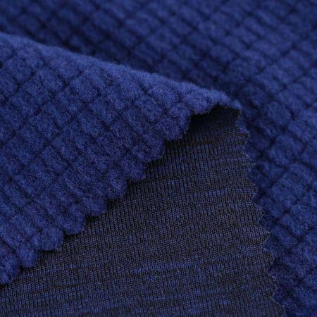 Knitted single-sided polar fleece