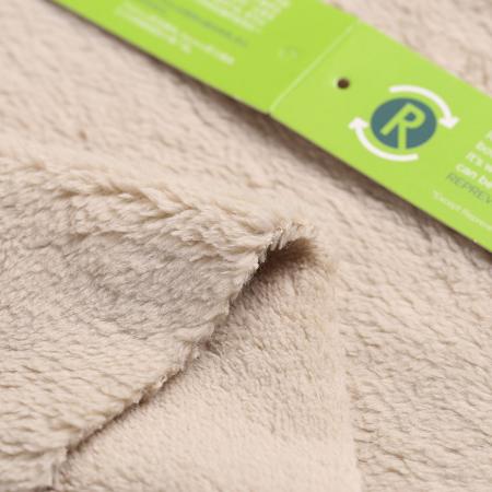 recycled yarn coral fleece