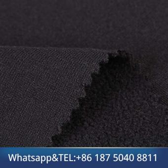 Gray bamboo charcoal polar fleece