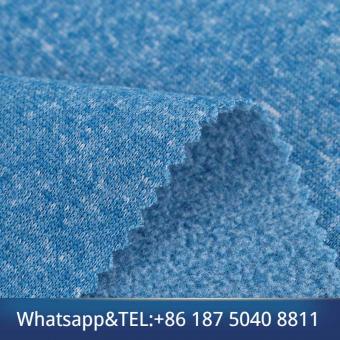 Cationic polar fleece