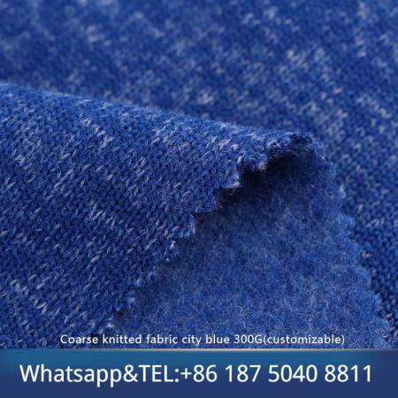 Thick needle fleece