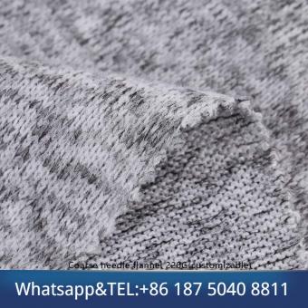 Coarse flannelette grey