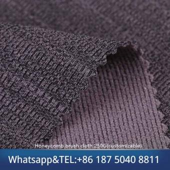 Honeycomb brush cloth