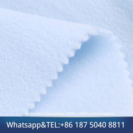 Antistatic flannelette