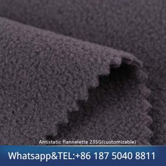 Antistatic flannelette