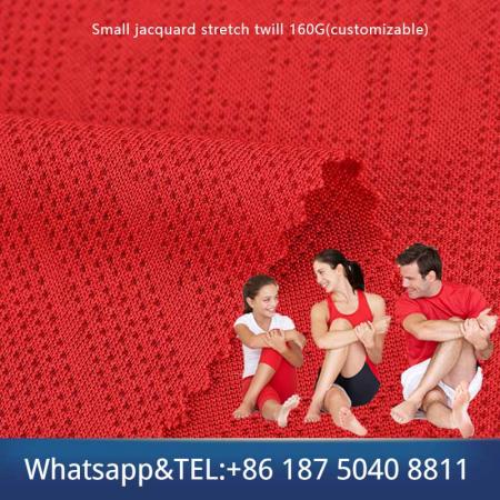 Jacquard stretch cloth