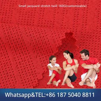 Jacquard stretch cloth