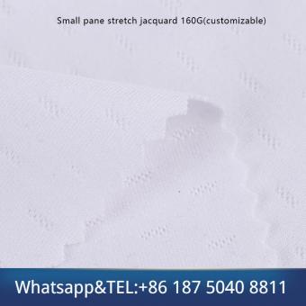 Spandex hexagonal jacquard cloth
