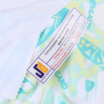  printing Elastic brushed fabric