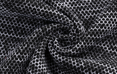 Tissu polaire élasthanne Grids